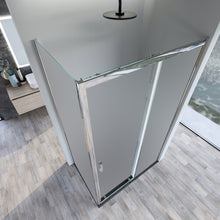 Carica l'immagine nel visualizzatore di Gallery, Box Doccia A Due Lati Con Porta Scorrevole In Cristallo Opaco 6mm H195 AGATA