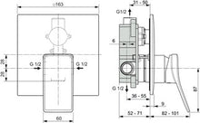 Carica l'immagine nel visualizzatore di Gallery, Ideal Standard DOCCIA | CONCA | Miscelatore monocomando ad incasso