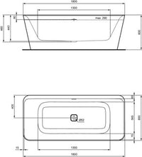 Carica l'immagine nel visualizzatore di Gallery, VASCHE | TONIC II | Vasca centro stanza