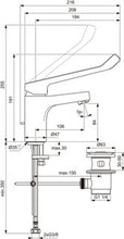 Carica l'immagine nel visualizzatore di Gallery, Ideal Standard-LAVABI | CERABASE | Miscelatore lavabo a leva lunga
