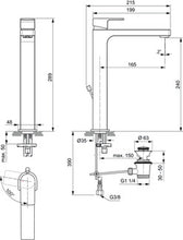 Carica l'immagine nel visualizzatore di Gallery, IDEAL STANDARD Miscelatore monocomando da appoggio su piano