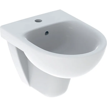 Carica l'immagine nel visualizzatore di Gallery, coppia sanitario Vaso e bidet sospeso a cacciata Geberit Selnova Compact, compatto, Rimfree