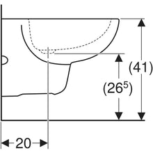 Carregar imagem no visualizador da galeria, Conjunto de vaso sanitário e bidê suspenso Geberit Fantasia Rimfree