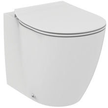 Carregar imagem no visualizador da galeria, Padrão Ideal. Par de louças sanitárias para banheiro | CONNECT | E052501 AquaBlade® universal para vaso sanitário com fixação na parede