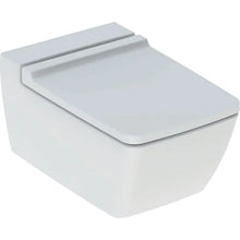 Carregar imagem no visualizador da galeria, Conjunto de sanita e bidé suspenso Geberit Xeno², fixação oculta, Rimfree, com assento sanitário