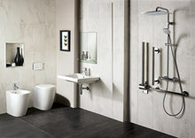 Carregar imagem no visualizador da galeria, Par de louças sanitárias Ideal Standard | CONNECT FREEDOM | E828401 Sanita de chão + 6 lavatórios com encosto para a parede, completo com assento
