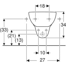 Carregar imagem no visualizador da galeria, Conjunto de vaso sanitário e bidê suspenso Geberit Fantasia Rimfree