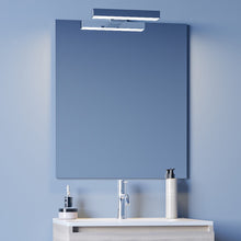 Carica l'immagine nel visualizzatore di Gallery, Mobile Bagno Sospeso Bianco 60 Cm Con Specchio ALBA-60