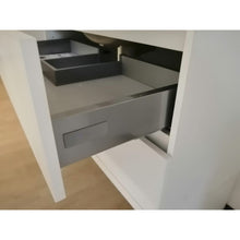 Carica l'immagine nel visualizzatore di Gallery, Mobile Bagno Sospeso Rovere Well Con Specchio Lampada Led 60
