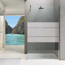 Carica l'immagine nel visualizzatore di Gallery, Parete Doccia Walk-In Serigrafata 200h 8mm