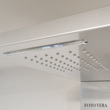 Carregar imagem no visualizador da galeria, Coluna de hidromassagem termostática branca escovada | Diamante-White