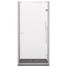 Carica l'immagine nel visualizzatore di Gallery, Porta Doccia H195 Cm Anta Unica Battente Cristallo 6mm Gaia