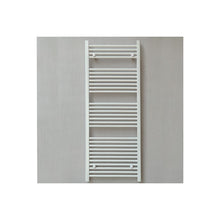 Carregar imagem no visualizador da galeria, Aquecedor de Toalhas Radiador 150x60 Branco Distância Central 55 cm
