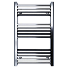 Carica l'immagine nel visualizzatore di Gallery, Radiatore Termoarredo Scaldasalviette 80x45 Cromato Interasse 40 Cm