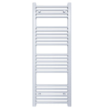 Carregar imagem no visualizador da galeria, Aquecedor de Toalhas Radiador 120x45 Branco Distância Central 40 cm