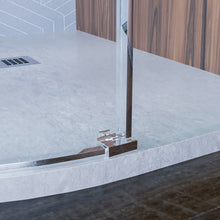 Carica l'immagine nel visualizzatore di Gallery, Box Doccia Semicircolare Trasparente Senza Telaio 6mm 195 ICON