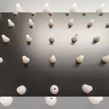 Carregar imagem no visualizador da galeria, Coluna de chuveiro Este Black Matte Black com misturador termostático bidirecional 20x20