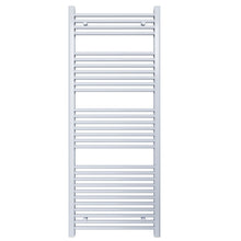 Carregar imagem no visualizador da galeria, Aquecedor de Toalhas Radiador 150x60 Branco Distância Central 55 cm