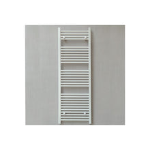 Carregar imagem no visualizador da galeria, Aquecedor de Toalhas Radiador 150x50 Branco Distância Central 45 cm