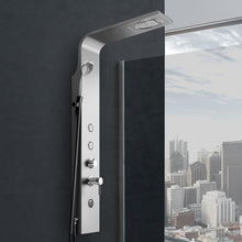 Carregar imagem no visualizador da galeria, Painel de duche de hidromassagem multifunções prateado
