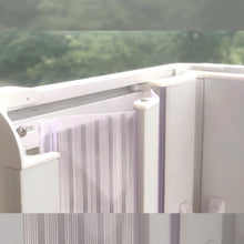 Carica l'immagine nel visualizzatore di Gallery, Box Doccia Curvo Curvo In Pvc Bianco