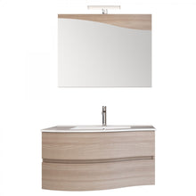 Carica l'immagine nel visualizzatore di Gallery, Mobile Bagno Sospeso 90cm Legno Olmo Terra Mood-762