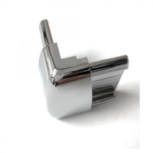 Carregar imagem no visualizador da galeria, Box de chuveiro transparente de canto deslizante com lateral fixa H190cm 6mm GRANDE