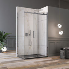 Carica l'immagine nel visualizzatore di Gallery, Box Doccia Due Lati 8mm Scorrevole Cristallo 8mm Trasparente