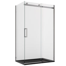 Carica l'immagine nel visualizzatore di Gallery, Box Doccia Due Lati 8mm Scorrevole Cristallo 8mm Trasparente