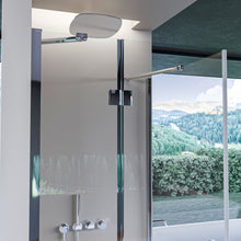Carica l'immagine nel visualizzatore di Gallery, Box Doccia Due Lati Fissi Porta Battente Senza Profili 8mm H195 REGINA
