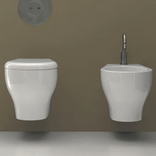 Carregar imagem no visualizador da galeria, Par de Louças Sanitárias de Parede Cor Branca Série Funf