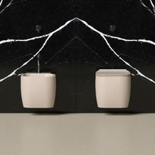 Carregar imagem no visualizador da galeria, Par de Louças Sanitárias de Parede, Cor Branca, Série Utro