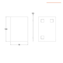 Carica l'immagine nel visualizzatore di Gallery, Mobile bagno sospeso 100 cm bianco lucido