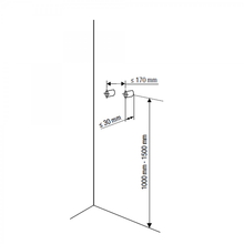 Carregar imagem no visualizador da galeria, Painel de duche de hidromassagem TREVISO em aço inoxidável com efeito espelho