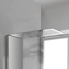 Carregar imagem no visualizador da galeria, Coluna de chuveiro de hidromassagem plana e brilhante