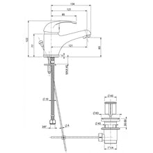 Carica l'immagine nel visualizzatore di Gallery, Miscelatore Monocomando Per Lavabo Cromato | Squalo