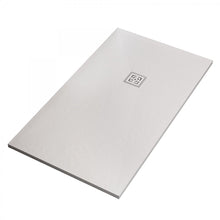 Carica l'immagine nel visualizzatore di Gallery, Piatto Doccia In Marmoresina Bianco Effetto Pietra Cemento Star PASSION. Mi