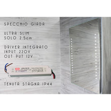 Carica l'immagine nel visualizzatore di Gallery, Specchio A Led Bagno 60x80 Con Led Integrato