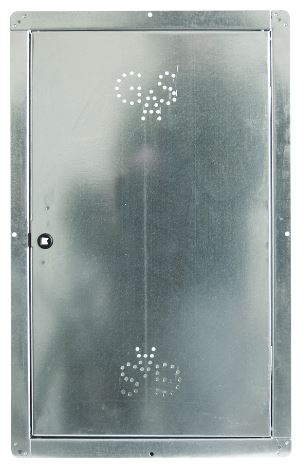 SPORTELLO GAS ZINCATO CM.50X30X2