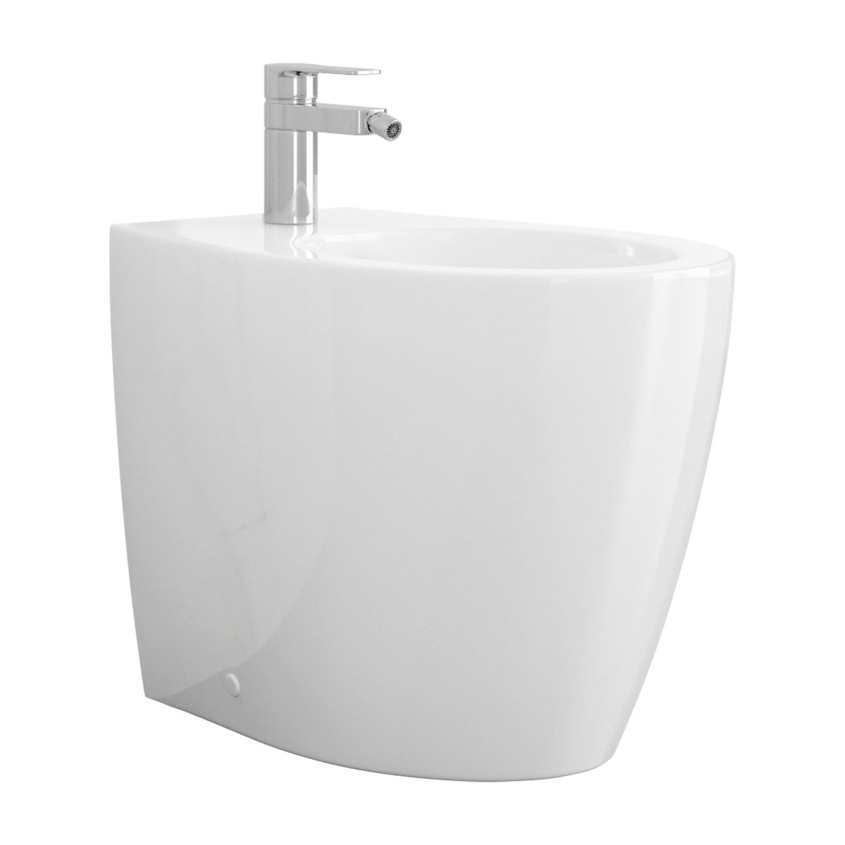 Bidet A Terra Anti Graffio Con Apertura Posteriore SOLE