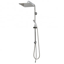 Carregar imagem no visualizador da galeria, Coluna de chuveiro com ducha manual e chuveiro quadrado 20 25 30 ELISEA-Q
