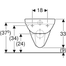 Carregar imagem no visualizador da galeria, Sanita e bidé suspensos Geberit Selnova Compact, compactos, sem rebordo
