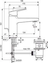 Carregar imagem no visualizador da galeria, TORNEIRAS IDEAL STANDARD | CERAPLAN | Monocomando para lavatório 
