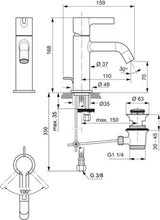 Carregar imagem no visualizador da galeria, Lavatórios Ideal Standard | JOY | Misturadora monocomando para lavatório

