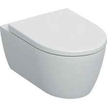 Carregar imagem no visualizador da galeria, Conjunto de sanita e bidé suspensos Geberit iCon, fixação oculta, Rimfree, com assento sanitário
