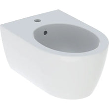 Carregar imagem no visualizador da galeria, Conjunto de sanita e bidé suspensos Geberit iCon, fixação oculta, Rimfree, com assento sanitário
