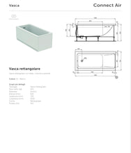 Carregar imagem no visualizador da galeria, BANHEIRAS | CONNECT AIR | Banheira retangular
