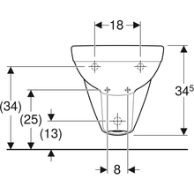 Carregar imagem no visualizador da galeria, Sanita e bidé suspensos Geberit Selnova Compact, compactos, sem rebordo

