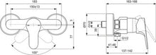 Carica l&#39;immagine nel visualizzatore di Gallery, Ideal Standard DOCCIA | CERABASE |  Miscelatore esterno per doccia
