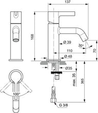 Carregar imagem no visualizador da galeria, Lavatórios Ideal Standard | JOY | Misturadora monocomando para lavatório
